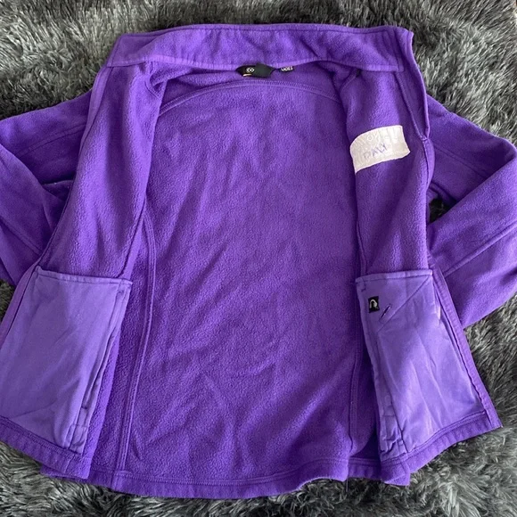 Novant Health purple fleece jacket - Today’s Child Learning Center edition - Picture 6 of 17